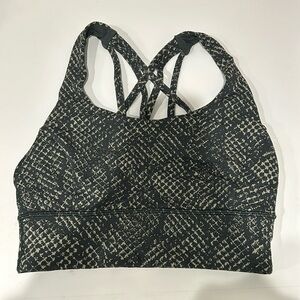 lululemon Free to Be Serene long line Reptilia